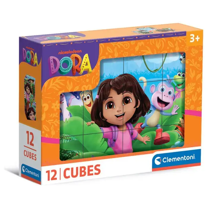 Dora the Explorer kluču puzle 12 gab.
