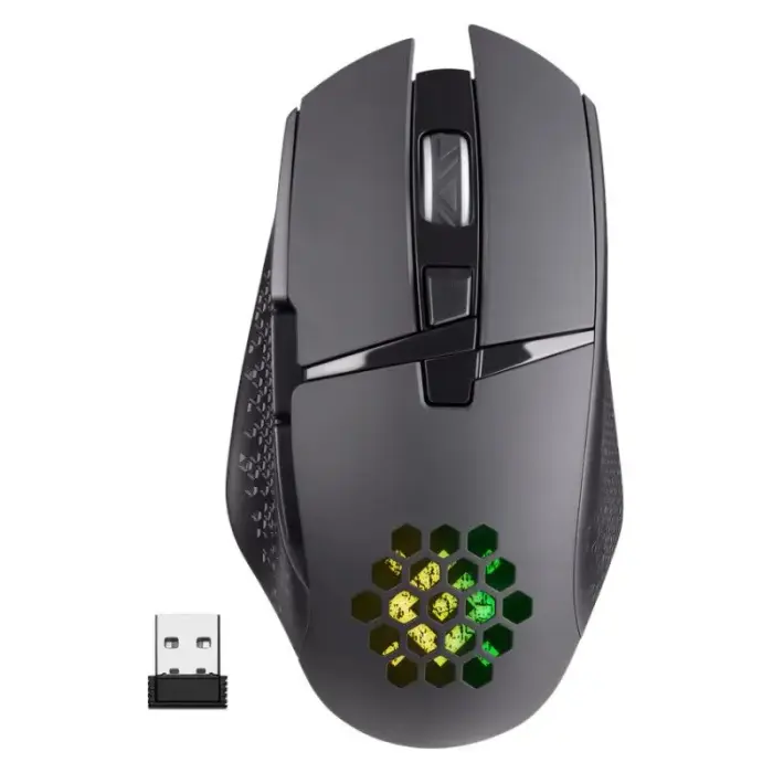 Defender Mouse GM-514 Glory Optical RF RGB 3200DPI Black