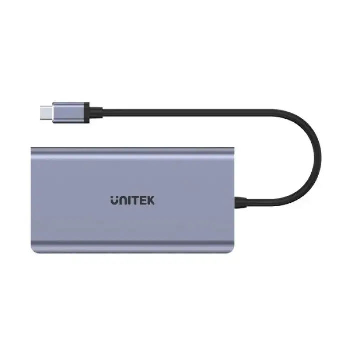 UNITEK USB-C 8-in-1 jaotur USB-C 3.1, PD 100W, D1019B