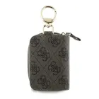 Guess 4G Triangle Cable Pouch – Brown — Photo 1