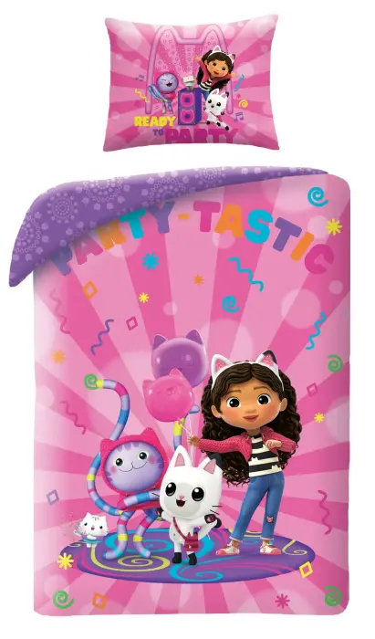 Wool bedding set Koci Gabi Gabby`s Dollhouse H26 100x135 cm, pink