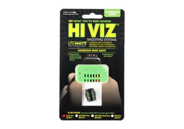 LiteWave aizmugurējais tēmeklis Glock 42/43/48