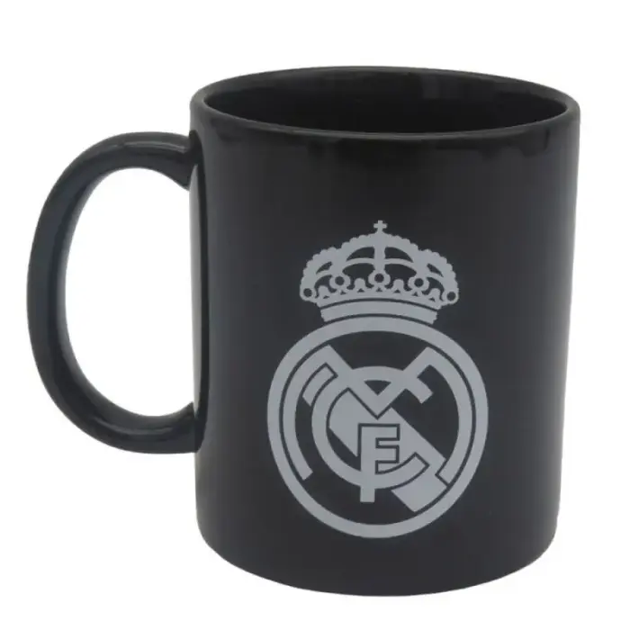 Real Madrid Ceramic Mug in Gift Box 325 ml MG92-08RM - Kolor: czarny
