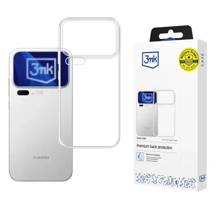 3MK Clear Case for Xiaomi 17 Pro Max