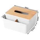 TISSUE BOX TISSUE ORGANISER TRAY — Photo 3