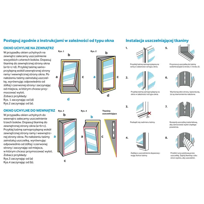 Window seal for air conditioners Photo