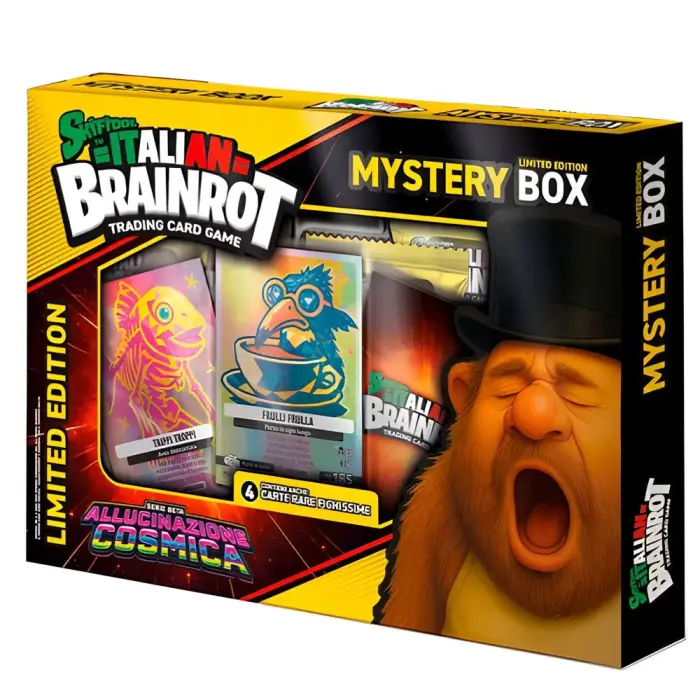 Italian Brainrot kogumiskaartide blisterpakend