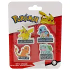 Pokemon set 4 erasers — Photo 1