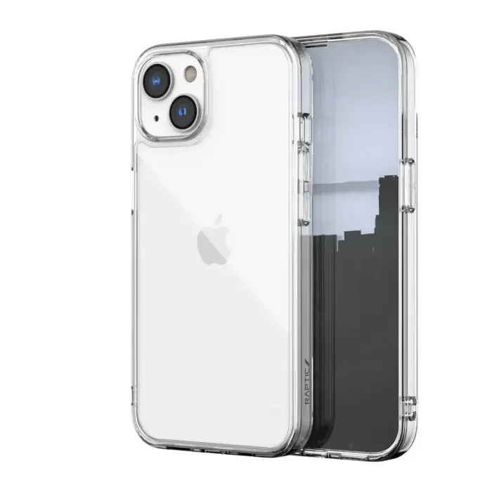 Raptic Clearvue vāks iPhone 14 Plus tālrunim, caurspīdīgs