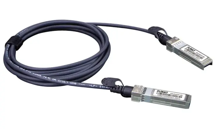 Planet CB-DASFP25G-5M, SFP28 metallic patch cable, 25Gb/s, 5m