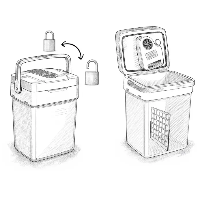 Berdsen Icemax 26L autokülmik – must Photo