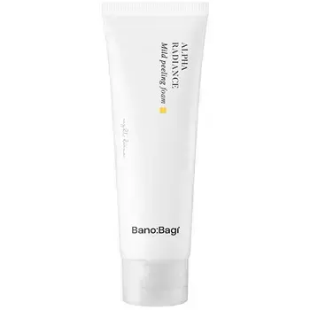 BANOBAGI Alpha Radiance Мягкая пилинг-пенка для чувствительной и склонной к акне кожи 120мл
