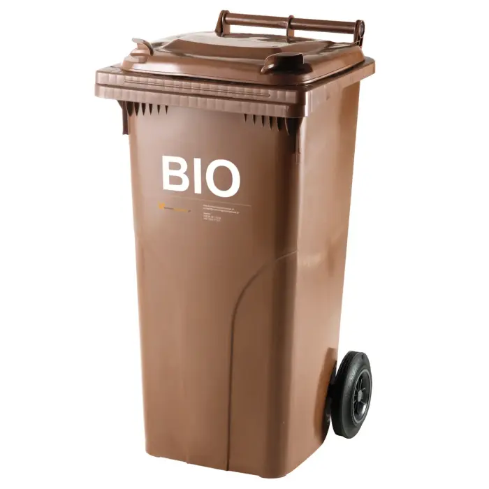 EUROPLAST BIO Waste and Food Waste Bin 120L - Brown