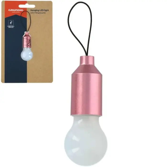 GRUNDIG LED TOURIST LAMP - PINK