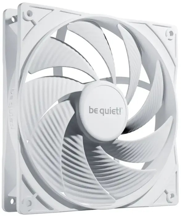 Be quiet! / ventiliatorius Pure Wings 3 / 140mm / PWM / high-speed / 4-pin / 30,5dBA / baltas