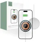 Tech-Protect QI15W-A30 inductive charger with MagSafe with USB-C cable - silver Foto 1