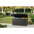 Keter Graphite sodo daiktadėžė 277L 249384 — Nuotrauka 3