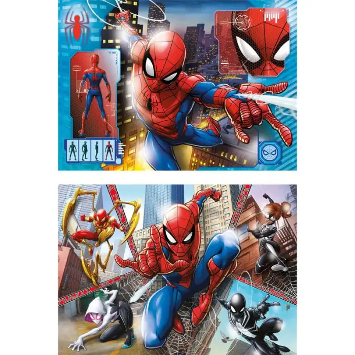 Marvel Spiderman puzzle 2x60tk