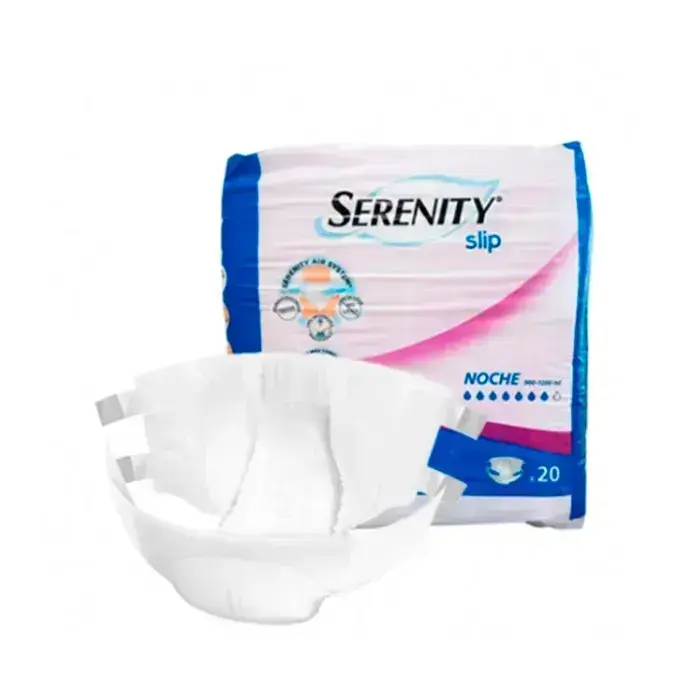 Autiņbiksītes pieaugušajiem Serenity, naktij, izmērs M, 80 gab.