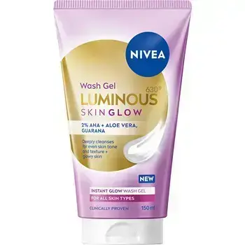 Nivea Luminous Skin Glow pesugeel 150ml