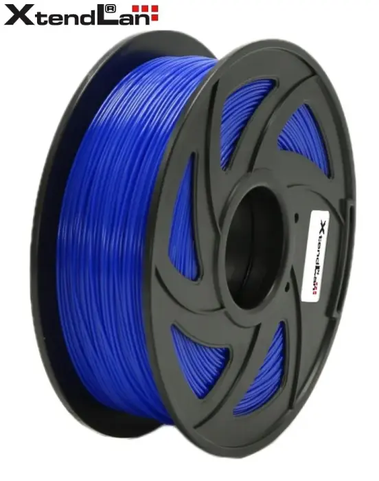 XtendLAN PLA filamentas 1,75mm zářivě mėlynas 1kg