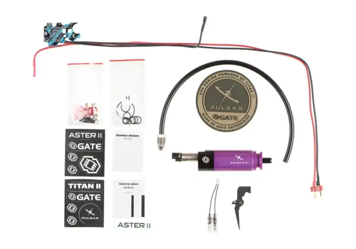 Гибридный двигатель HPA Pulsar H Single Solenoid с контроллером ASTER II Bluetooth (задняя проводка)