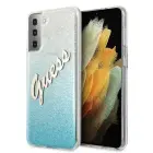 Guess Glitter Gradient Script kõva kate Galaxy S21+ — Foto 1