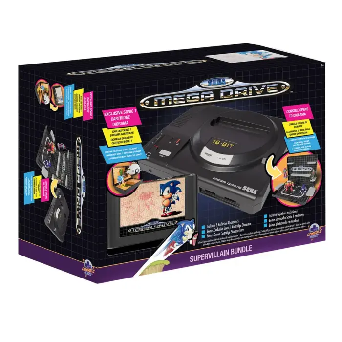 Console Heroes Sonic the Hedgehog Boss Level 1 Mega Drive diorāma