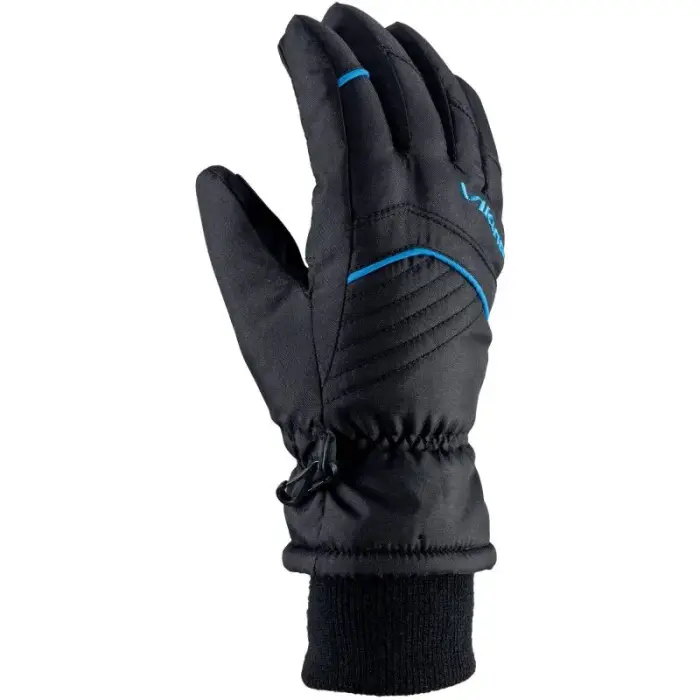 Viking Rimi Kids Winter Ski Gloves, Snowboard, Black (120/20/5421/09) - Size: 4