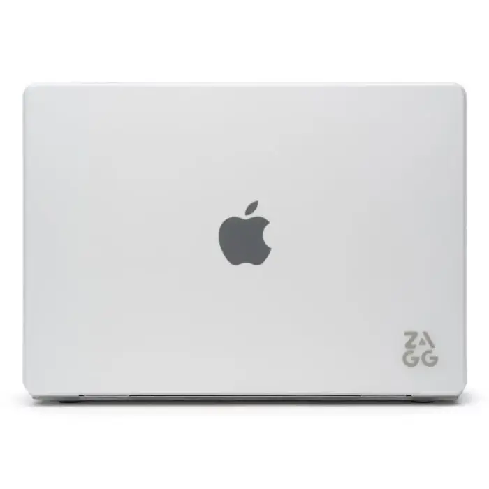 ZAGG Hardshell — apsauginis dėklas MacBook Pro 14" M1 / M2 / M3 / M4 (skaidrus)