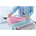 Standing Foldable Clothes Drying Rack Debora white 19m — Photo 8