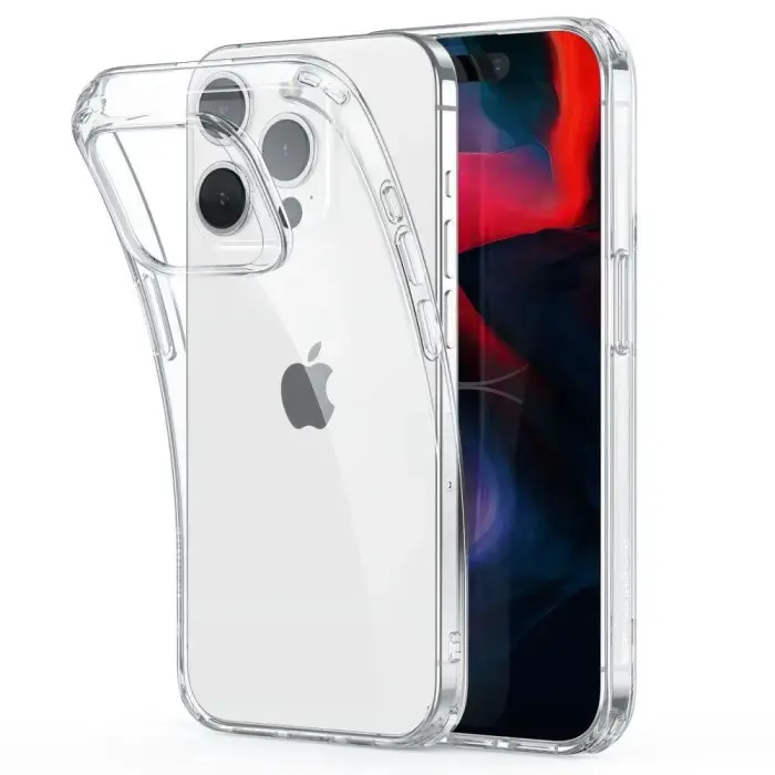 Fusion Ultra Back Case 2 mm silikona vāks Apple iPhone 15 Pro caurspīdīgs