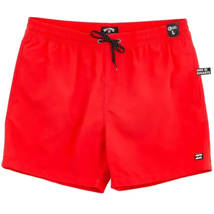 Billabong All Day Layback 16" šorti EBYJV00134-5598 Red L - rozmiar_EU: M