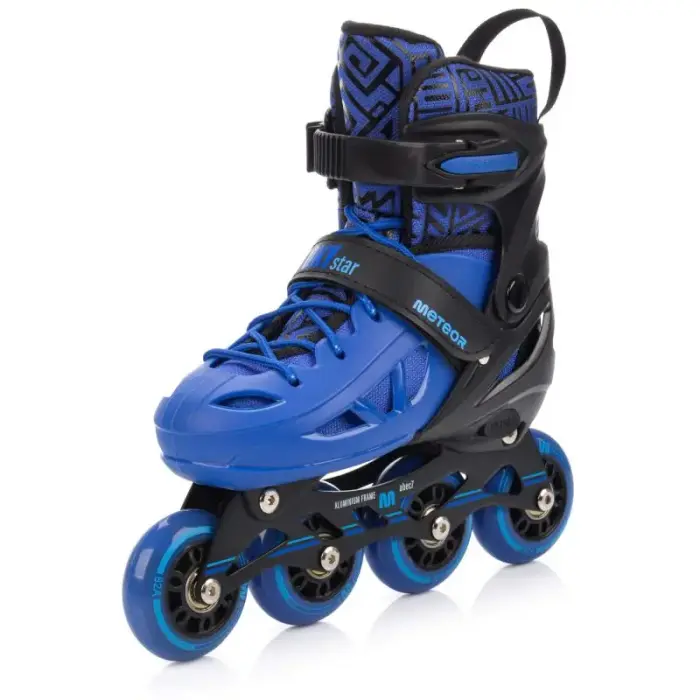 Meteor M 34-37 Loky Roller Skates Black/Blue - Grupa rozmiaru uniwersalnego: uniw