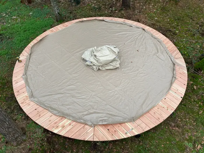 Round - 550 cm Foto 2