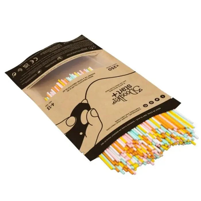 3DOODLER START FILAMENT ECO 2.5MM, 250 PCS, 5 COLORS (WHITE/MINT/YELLOW/POM/PINK), FIRE AND ICE, 3DS-ECO-MIX1-250
