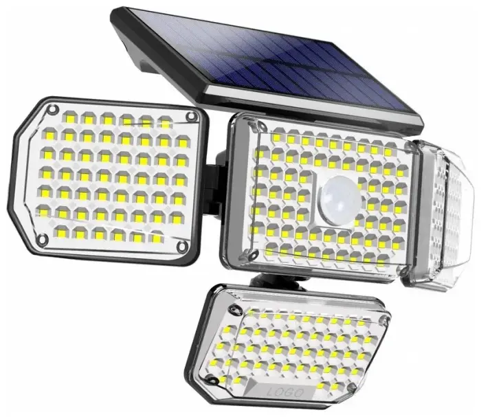 IMMAX CLOVER venkovní solární nástěnné LED osvětlení s PIR čidlem, 5W
