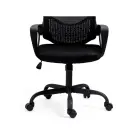 Kontoritool Activejet YK507, must — Foto 5