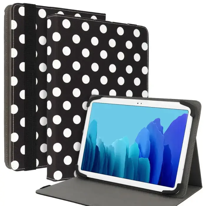 Wonder Canvas planšetinio kompiuterio dėklas 13 colių juodas su taškeliais