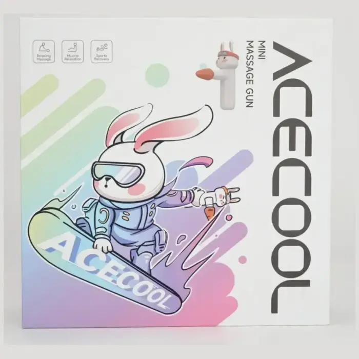 Mini massage gun 4smarts ACECOOL Rabbit white Foto 14
