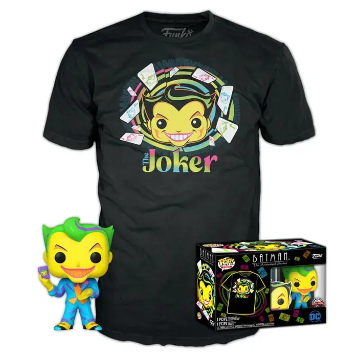 Funko Set figure POP & Tee DC Comics Batman Joker Exclusive