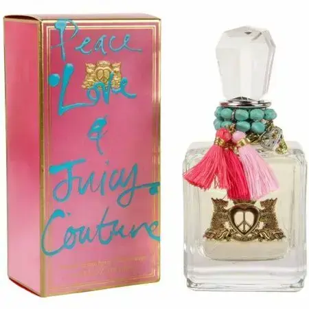 Juicy Couture Peace Love & Juicy Couture parfimērijas ūdens sievietēm - 3.4 Oz