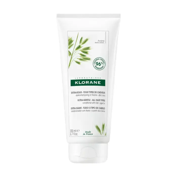 Klorane kaerapiima kaera juuksepalsam, pehmendab, 200 ml