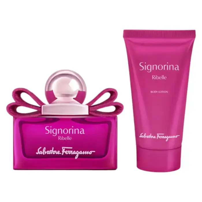Salvatore Ferragamo Signorina Ribelle Dāvanu komplekts: Parfimērijas ūdens 30 ml + Mitrinošs ķermeņa losjons 50 ml sievietēm