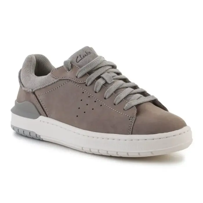 Clarks Courtlite 2 Run 26181294 Gray Nubuck - Buty: EU 44,5