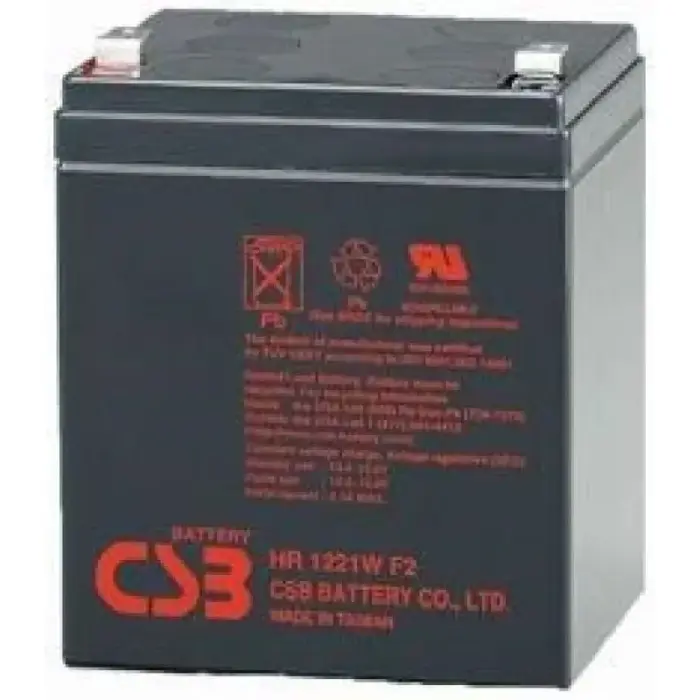 CSB HR1221W F2 12V 5.3Ah gela akumulators
