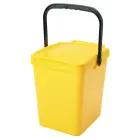 Waste sorting bin Urba 21L, yellow — Photo 1