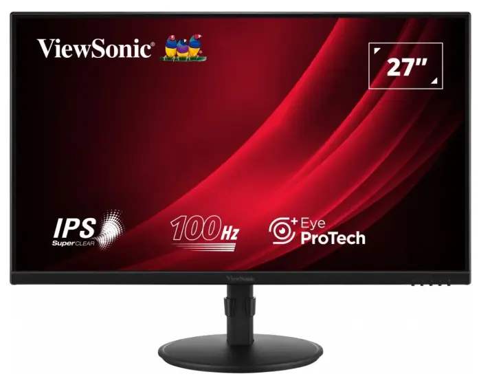 ViewSonic VG2708A / 27"/ IPS/ 16:9/ 1920x1080/ 5ms/ 250cd/m2/ DP/ HDMI/ VGA/ 2+1 USB/ PIVOT