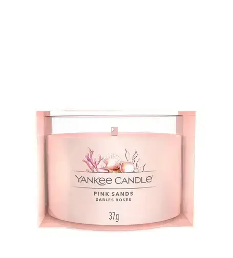Yankee Candle Pink Sands klaasist küünal 37 g
