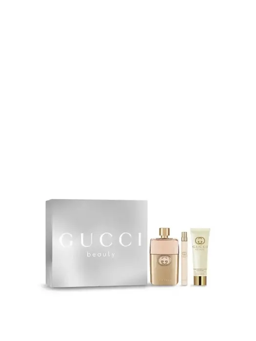 Gucci Guilty Pour Femme dovanų rinkinys 90ml EDP + 10ml EDP + 50ml kūno losjonas